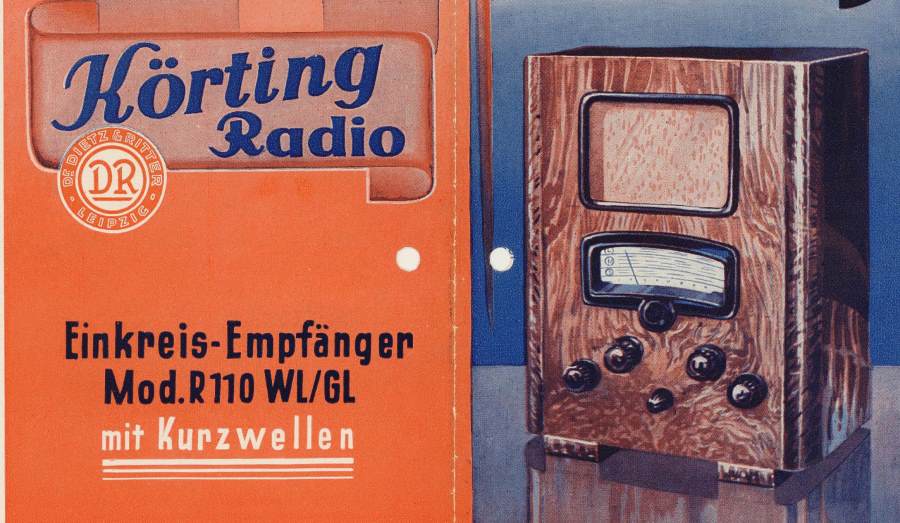 radiotechnik Körting-Einkreiser empfing 1933 die Kurzwelle