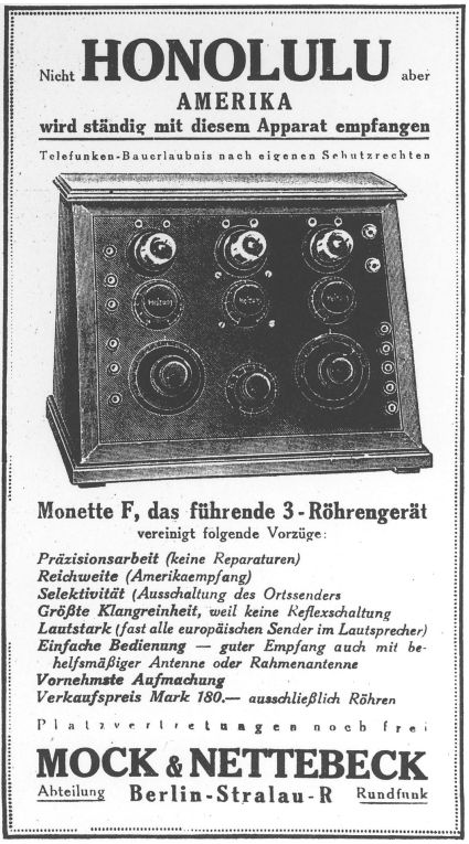 monette berlin stralau amerikaempfang burosch radiotechnik