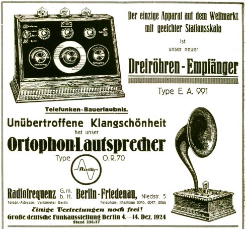 radiofrequenz berlin friedenau