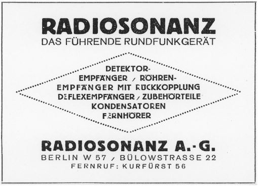 radiosonanz detektorempfaenger