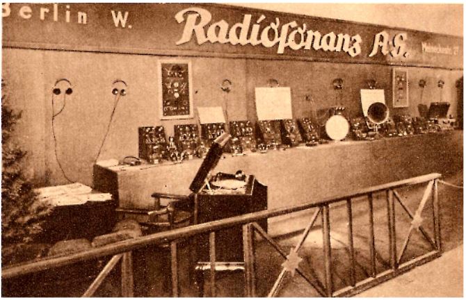 radiosonanz gmbh berliner funk messe 1924