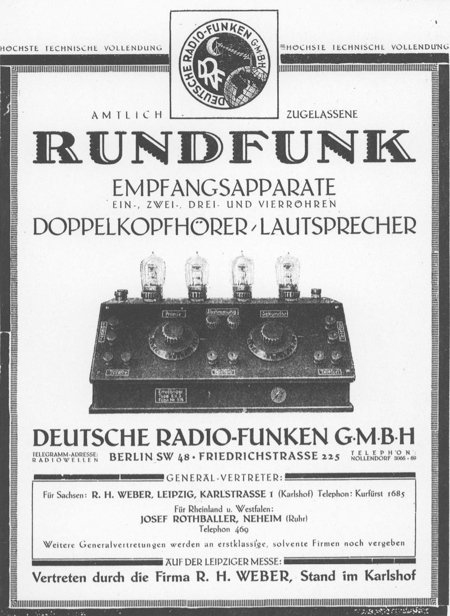 radiochronik zwanzigerjahre 128