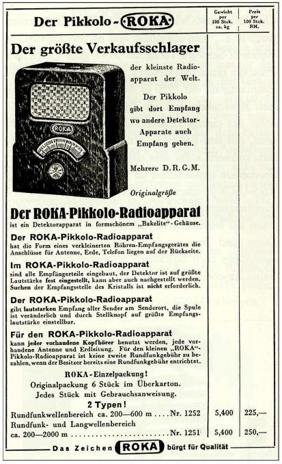 roka berlin burosch radiotechnik