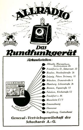 schuchhardt berlin burosch radiotechnik