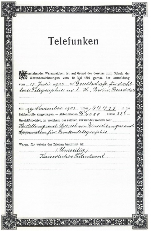 Telefon Telegraphenbau Frankfurt a. M. 04 Radiotechnik