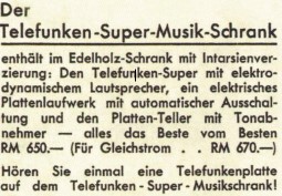 Telefunken Berlin 55 Radiotechnik