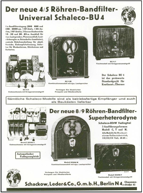 schaleco berlin burosch radiotechnik